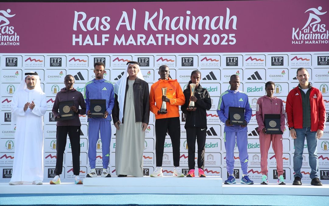 MATATA AND TAYE STAR AT 18 TH RAS AL KHAIMAH  HALF MARATHON