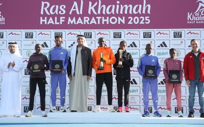 MATATA AND TAYE STAR AT 18 TH RAS AL KHAIMAH  HALF MARATHON