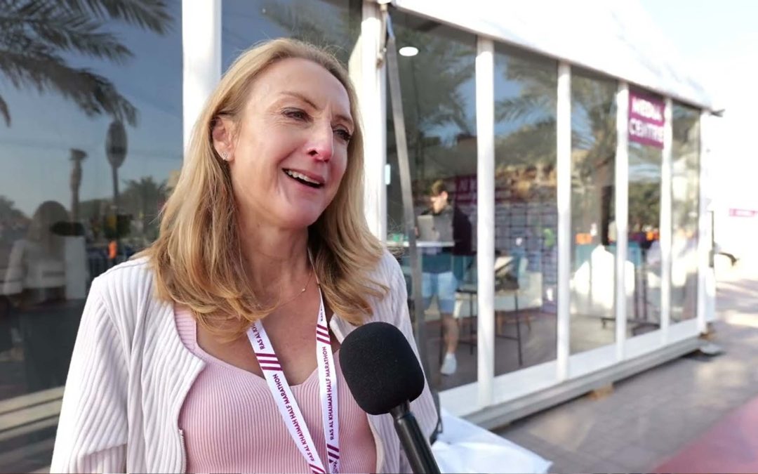 Paula Radcliffe OBE at the Ras Al Khaimah Half Marathon